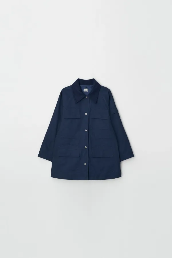Oxford Cotton Jacket (blue)