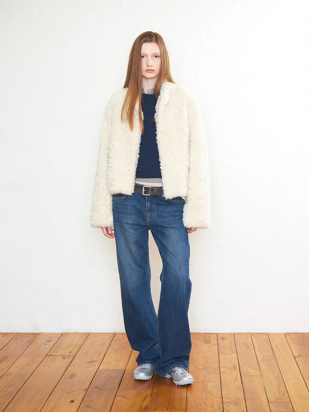 로우클래식 Fuzzy Fur Jacket_Ivory 상품 이미지 2