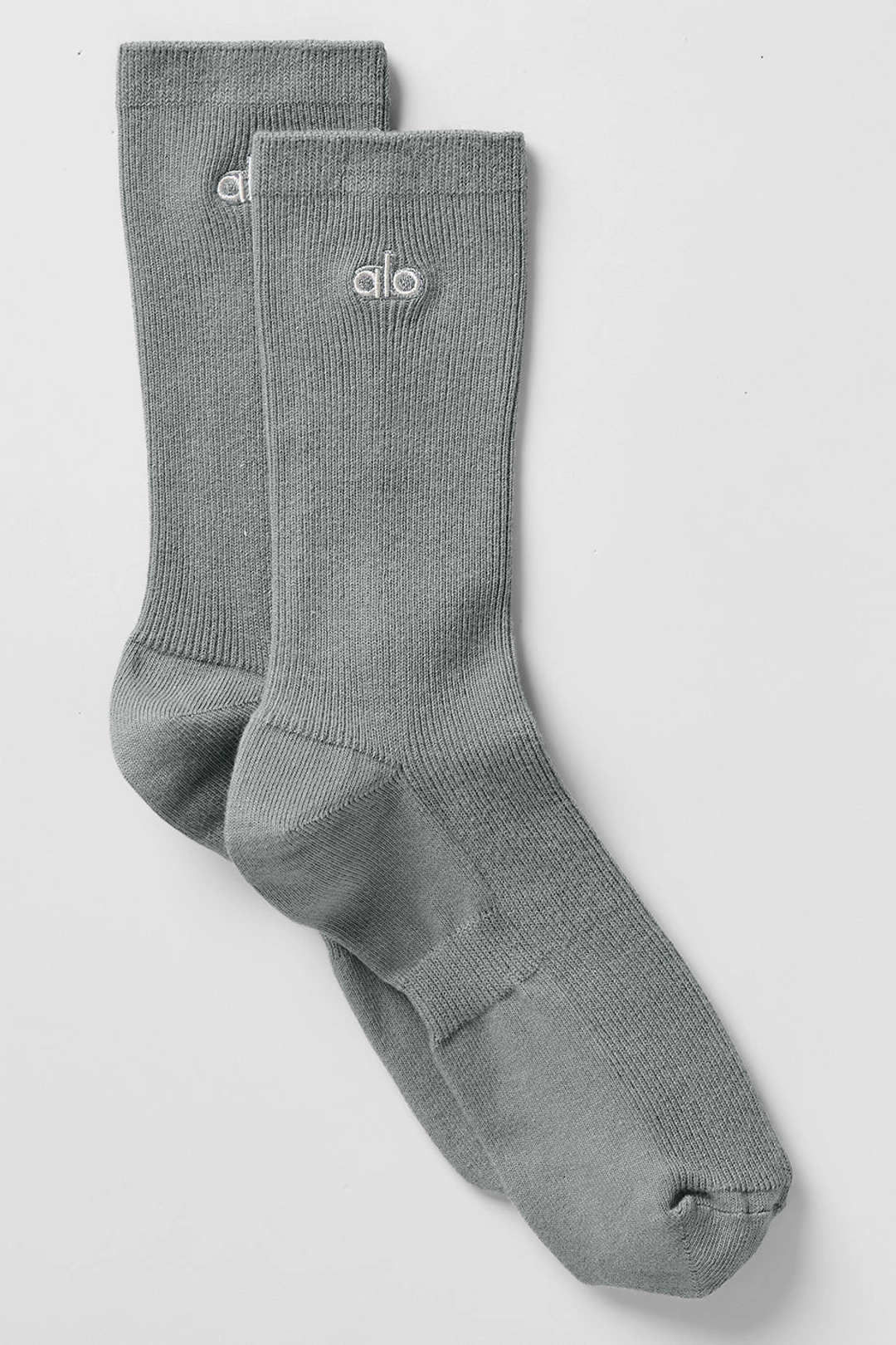 알로요가 Unisex Half-Crew Understated Sock - Lunar Grey 상품 이미지 1