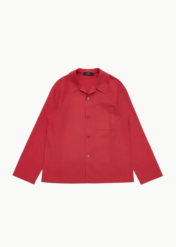 COTTON PAJAMA SHIRTS (2COLORS)