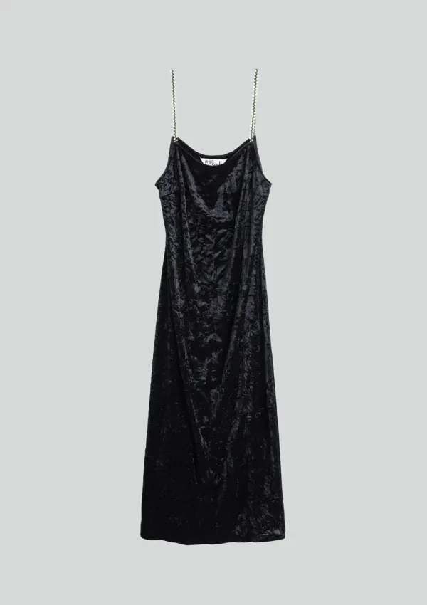 Mused Slip Dress - Black