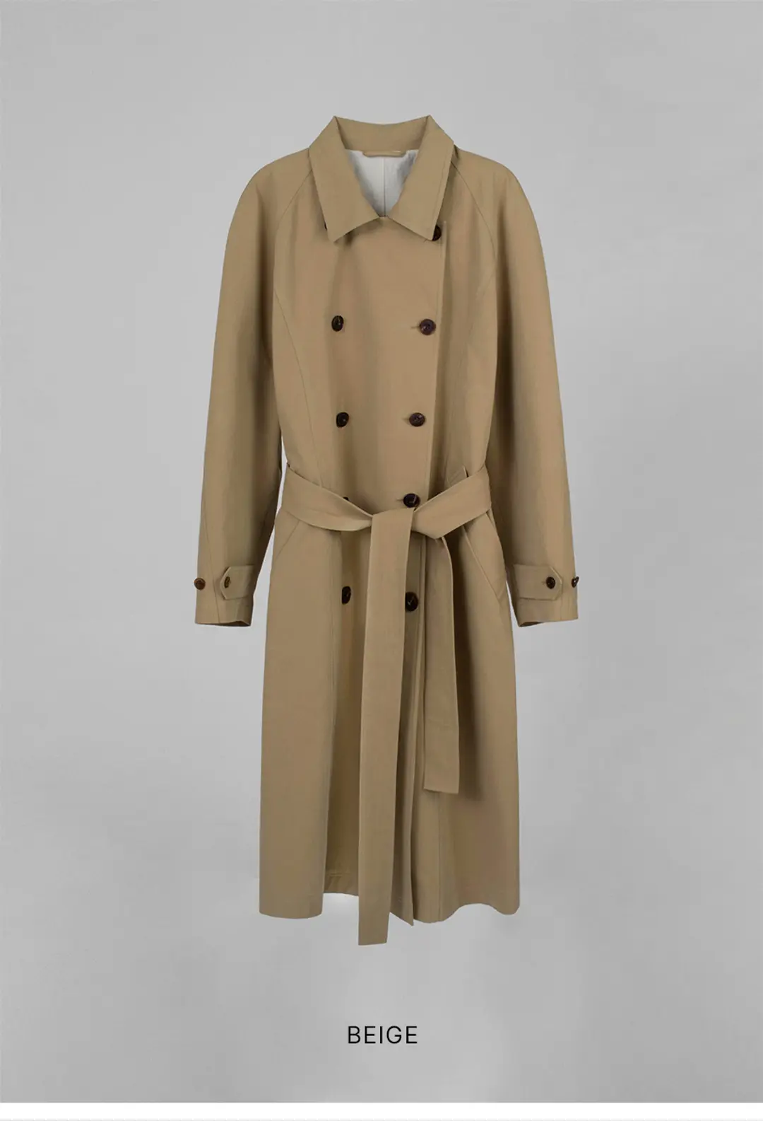 오버듀플레어 COTTON OVERSIZED TRENCH COAT 상품 이미지 3