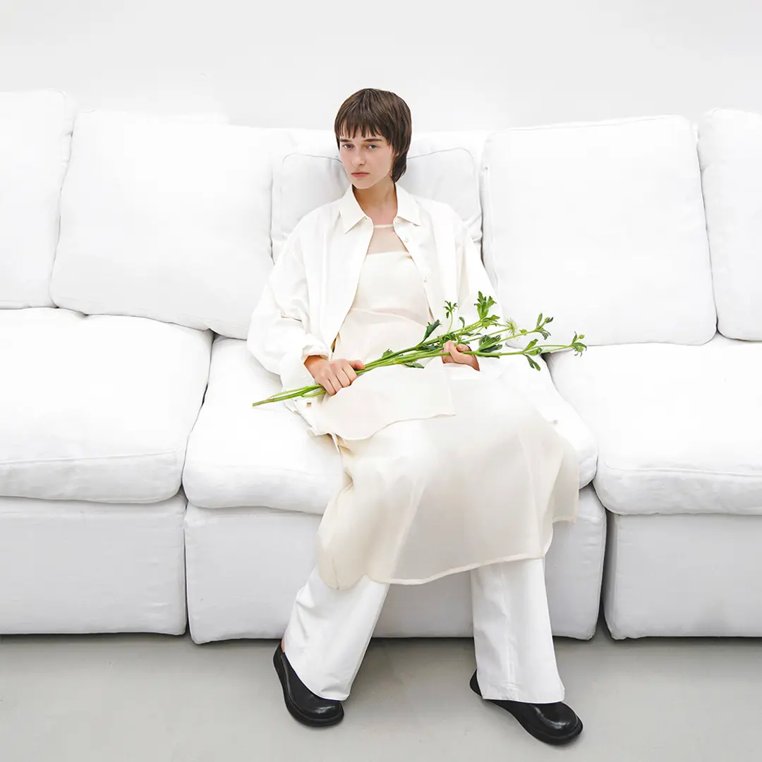 아뜰리에 나인 (OP-6249)LINDA SHEER LAYERED DRESS 상품 이미지 1