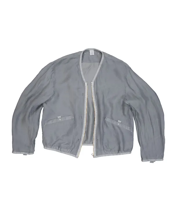 brome sheer slik jumper (gray)