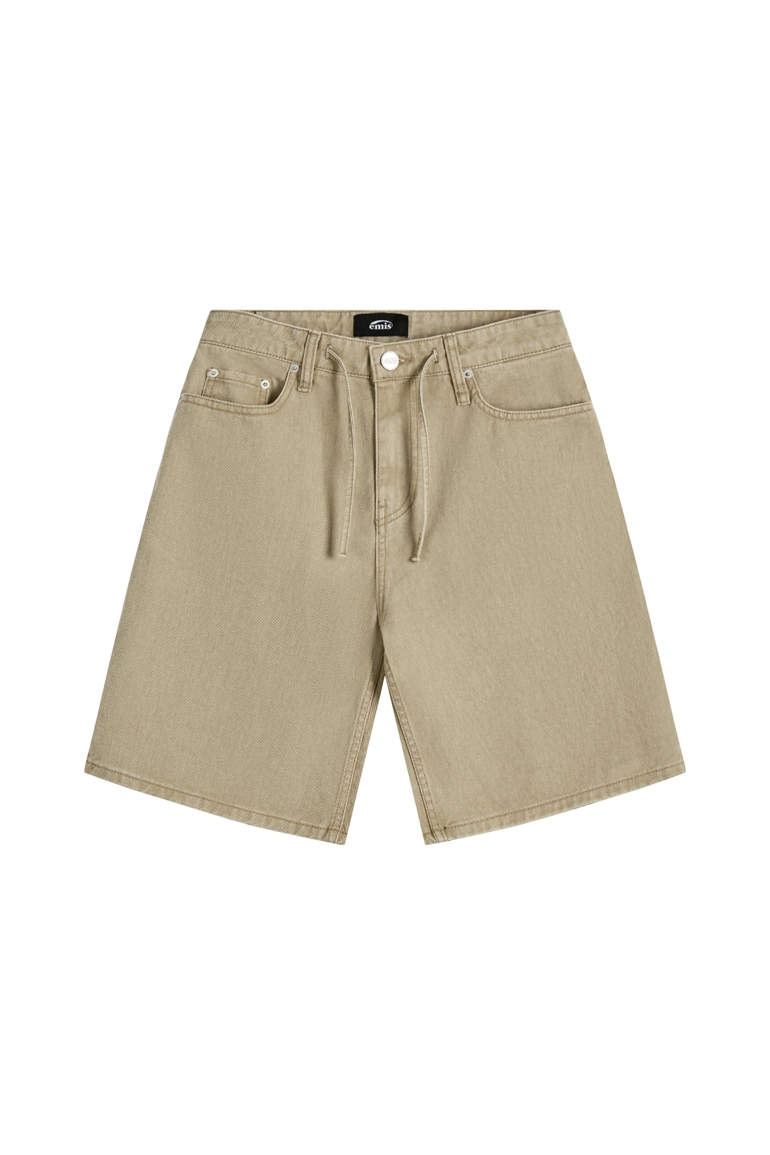 이미스 DRAWSTRING COTTON SHORTS-BEIGE 상품 이미지 1