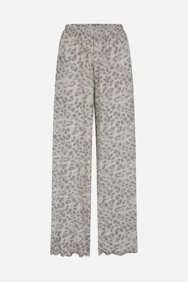 leopard lily pants