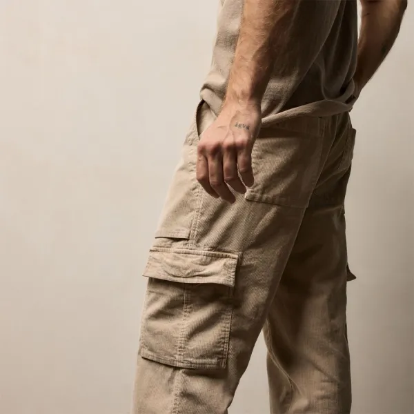 Cord Utility Pant - Stone Pigment
