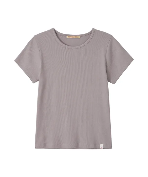 Essential Golgi Half Tee-Taupe