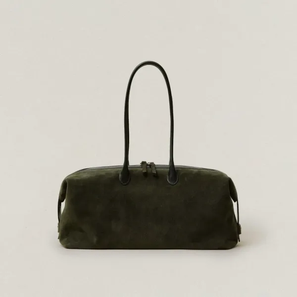SAC PATTE SUEDE KHAKI