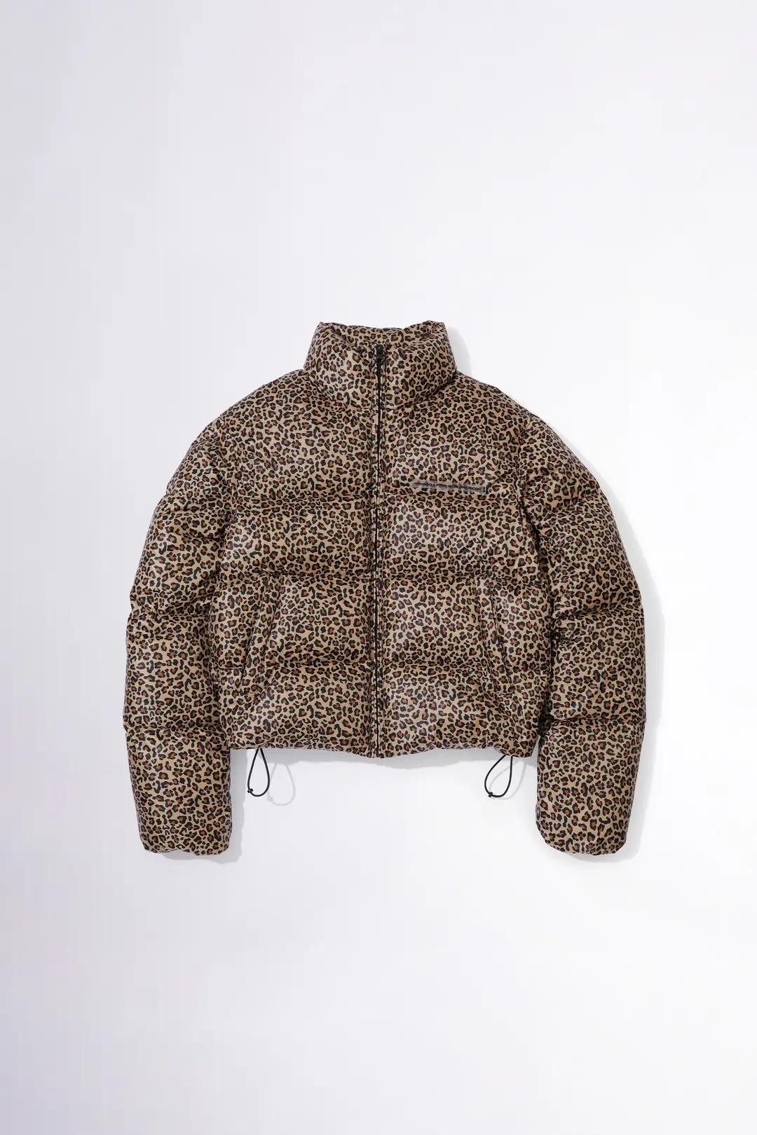스컬프터 107 Cropped Puffer Down Leopard 상품 이미지 1