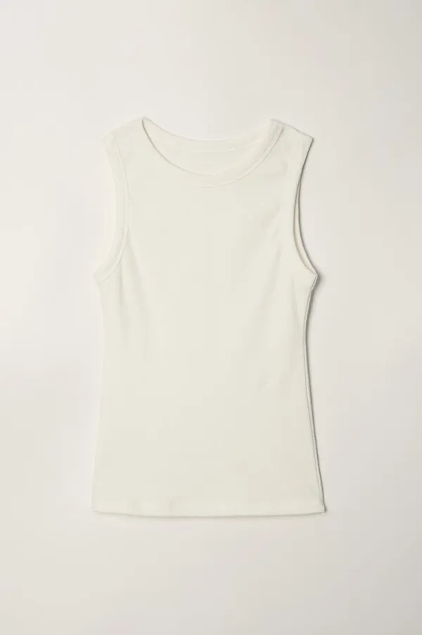 ESSENTIAL TANK TOP WHITE