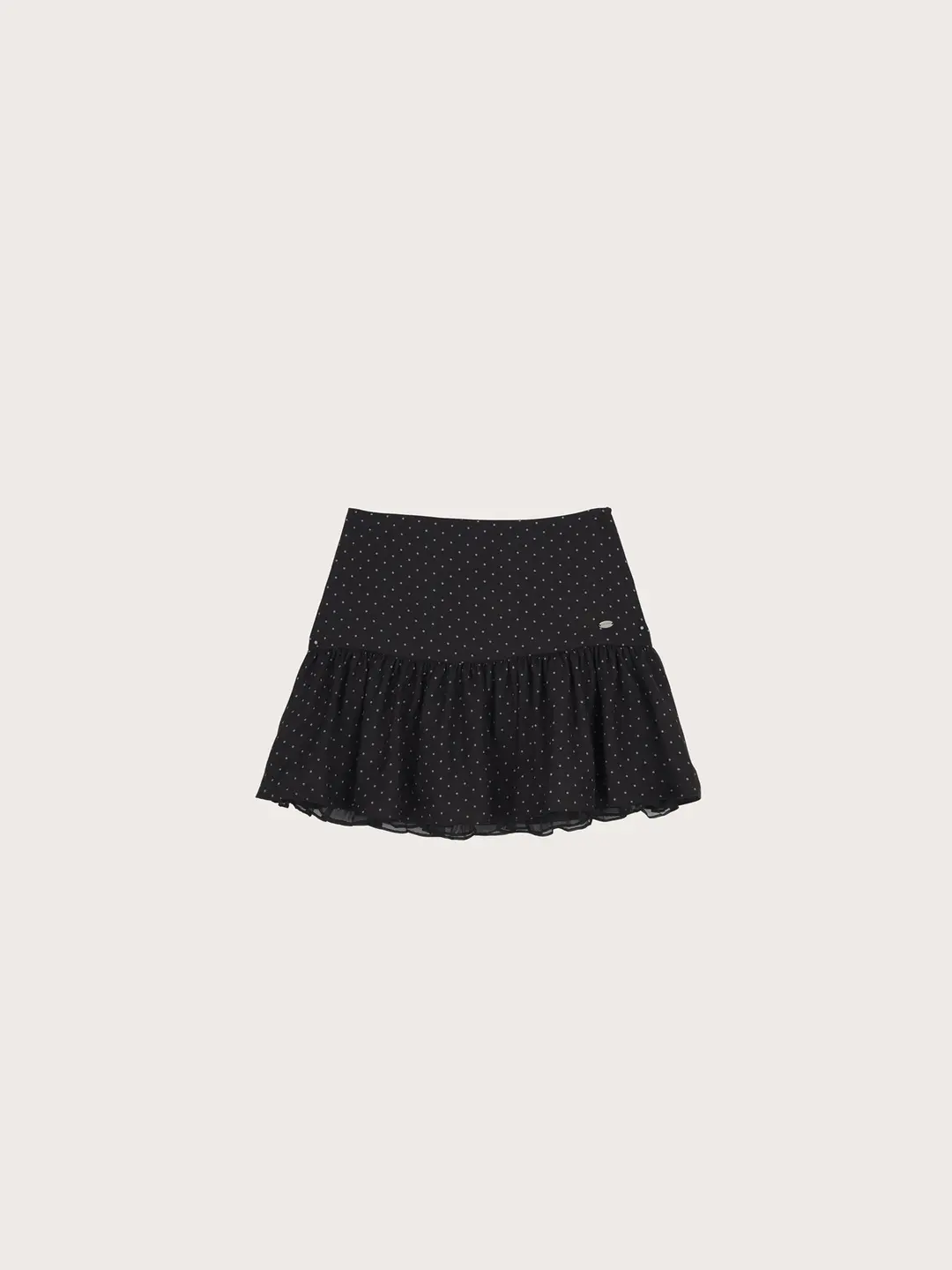 메리온 레일리 도트 스커트[BLACK]*오늘 출발 상품 이미지 1
