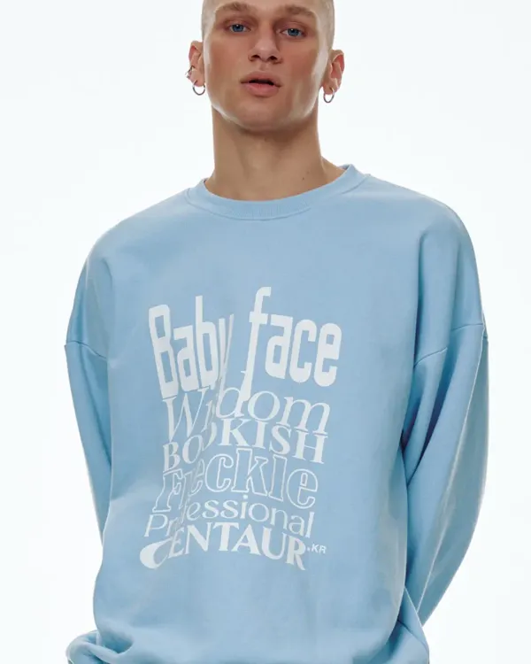 BABYFACE SWEATSHIRT_SKY BLUE