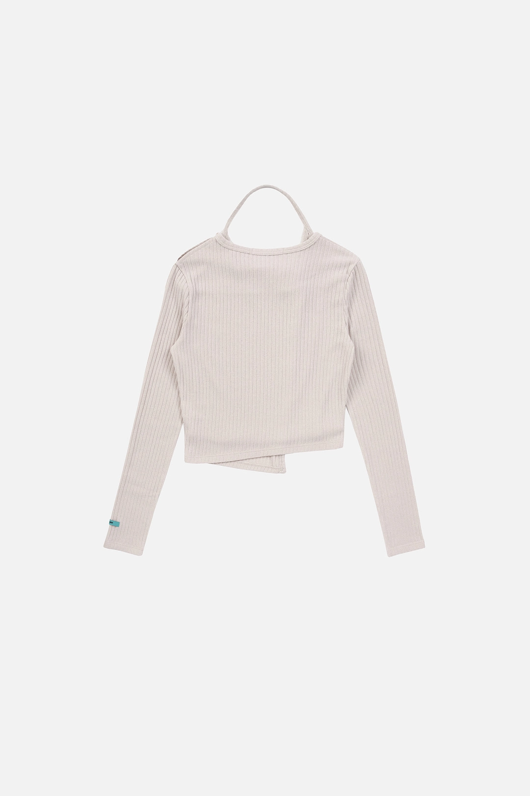 인스턴트펑크 RIB HALTER CARDIGAN SET UP - BEIGE 상품 이미지 1