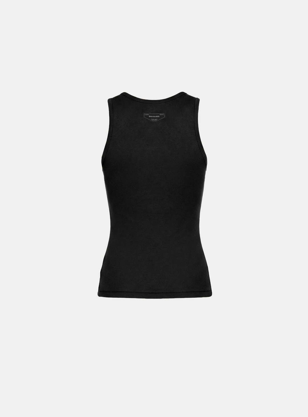 배드블러드 [w-tnk26-015] BS Cotton Jersey Classic Tank - Black 상품 이미지 3