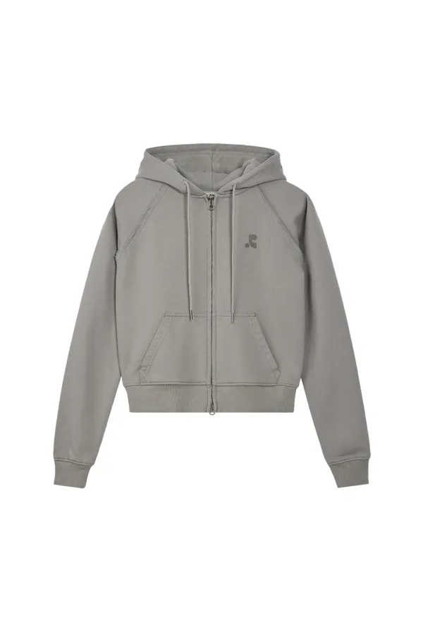 RS ZIP-UP HOODIE - GREY