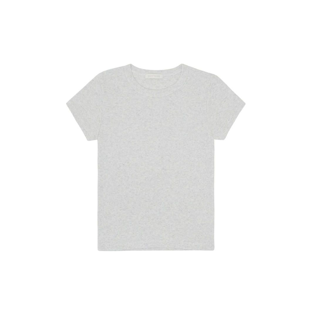 피브비 Short Sleeve T-shirt (snow grey) 상품 이미지 1