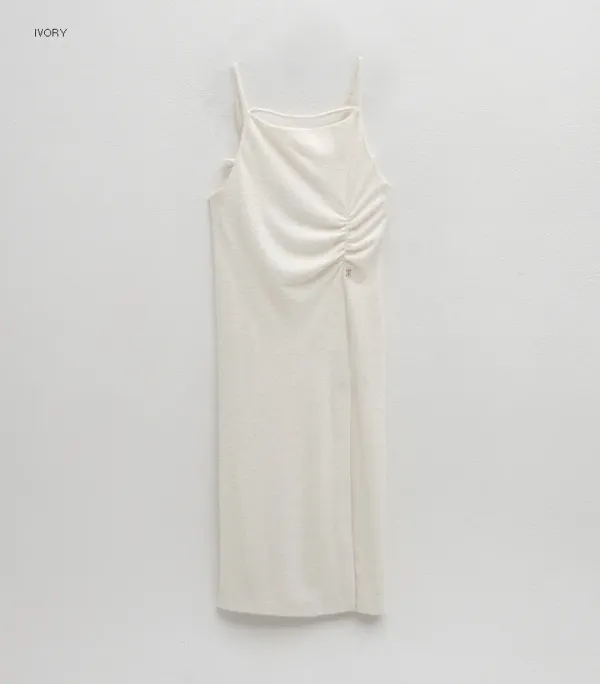 (OP-6237)STRING LAYERED SLIP DRESS