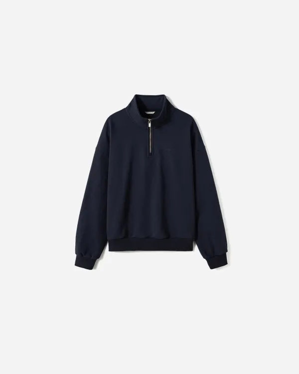Heron Cotton Half Zip-up