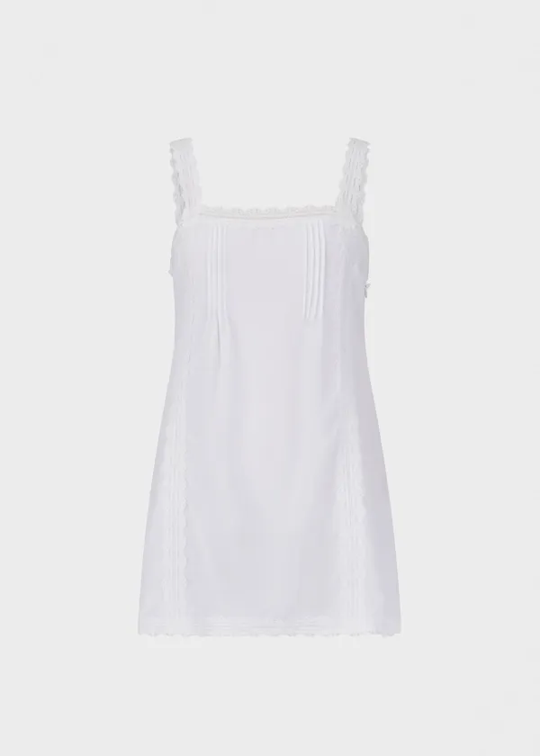 Dolly Lace Tunic White