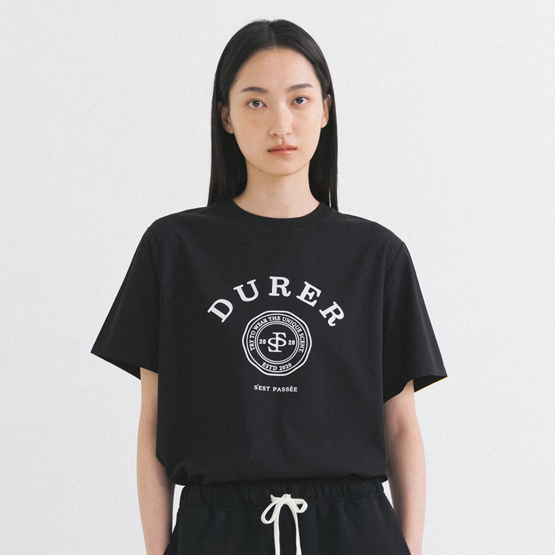 시야쥬 SITP5211 DURER 반팔 티셔츠_S\'est passee(쎄빠쎄)_Black 상품 이미지 2
