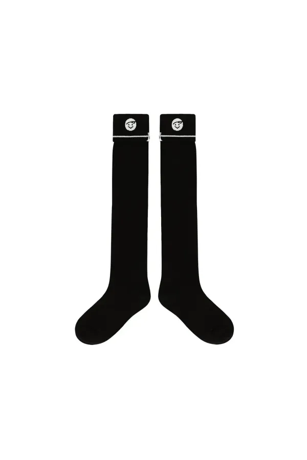 Piv\'vee Over Knee Socks (ebony black)
