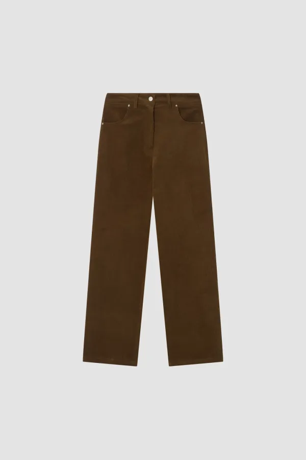 Alder Brown Corduroy Pants