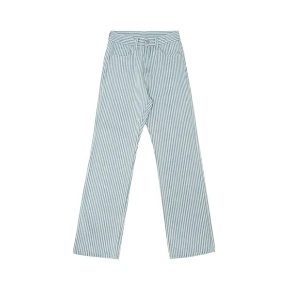 Stripe Denim Pants (cornflower blue)