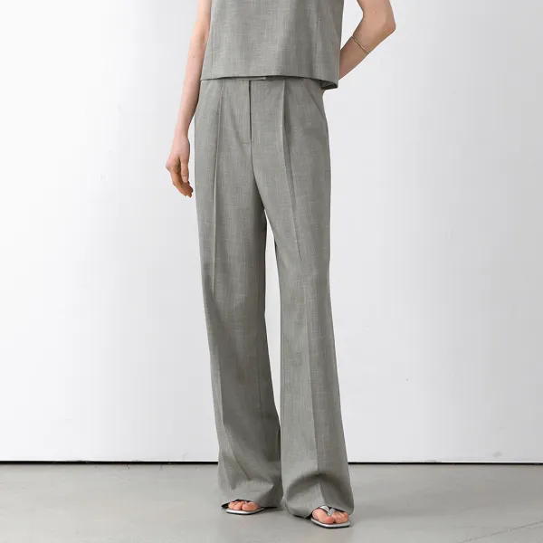 (PT-5667)ROU SET-UP BANDING PANTS