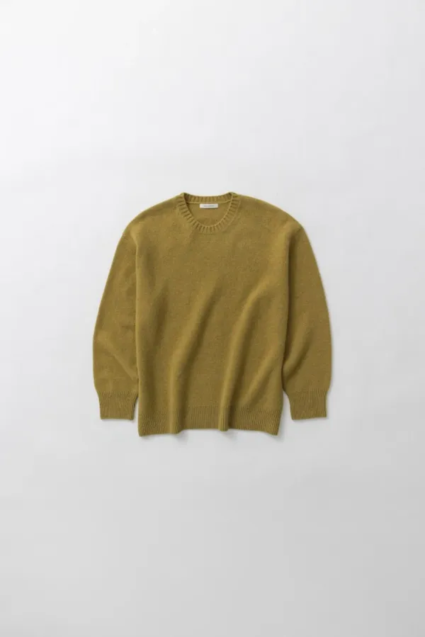 a round knit (olive)