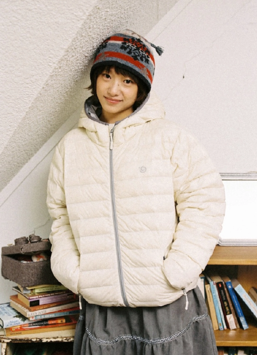 에이이에이이 SNOW TASSEL BEANIE [GREY] 상품 이미지 2