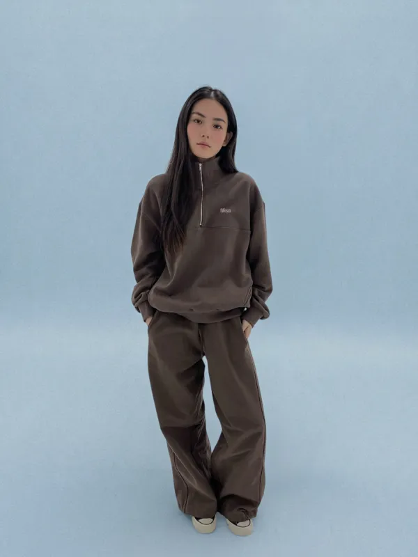 Aren wide pants / Brown