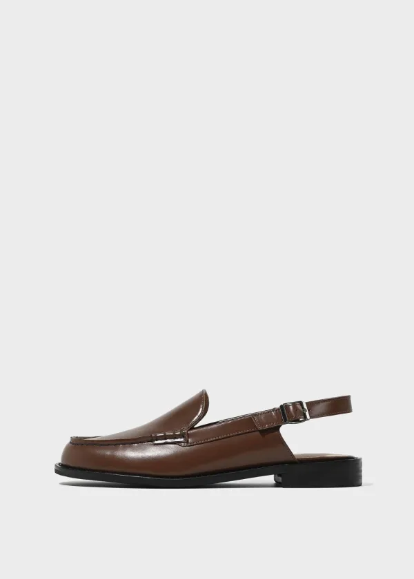 SLING BACK LOAFER  [C3S05 BR]