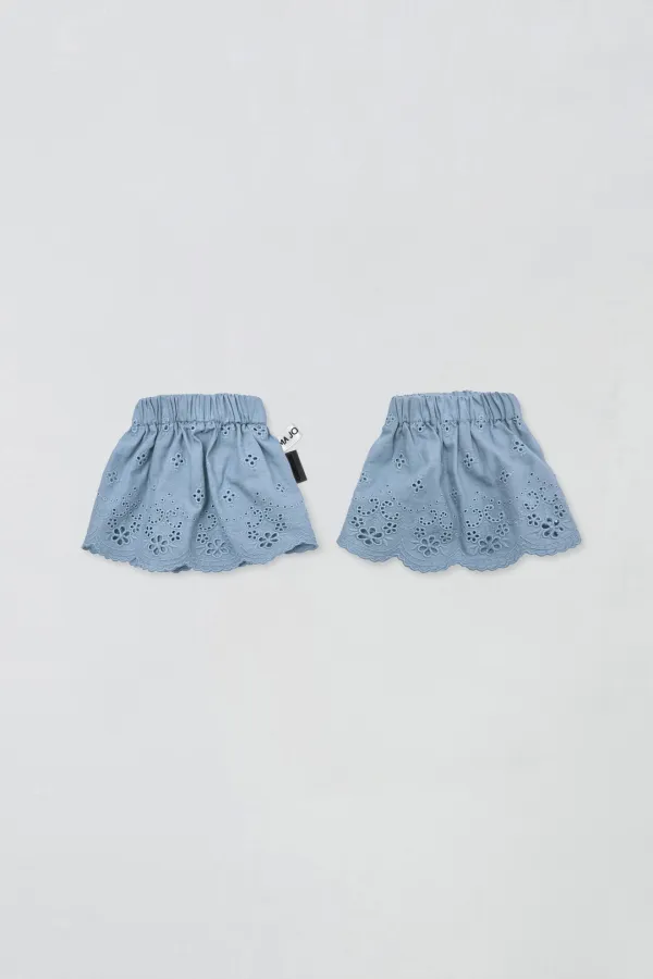 FLOW ANKLE SCRUNCH SET_SKY