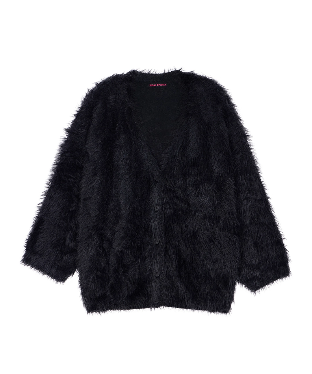 로제프란츠 Fur Overfit Cardigan [Black] 상품 이미지 1