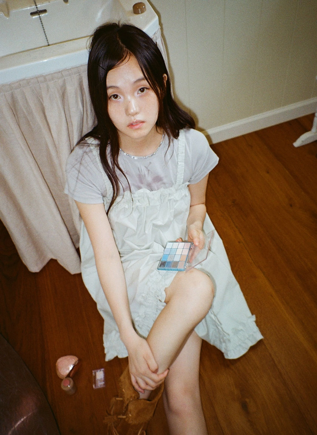 루루서울 Forest Frill Mini Dress (Mint) 상품 이미지 2