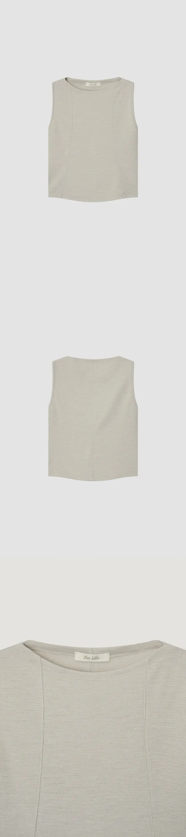 Blair Boat Sleeveless_Light Beige