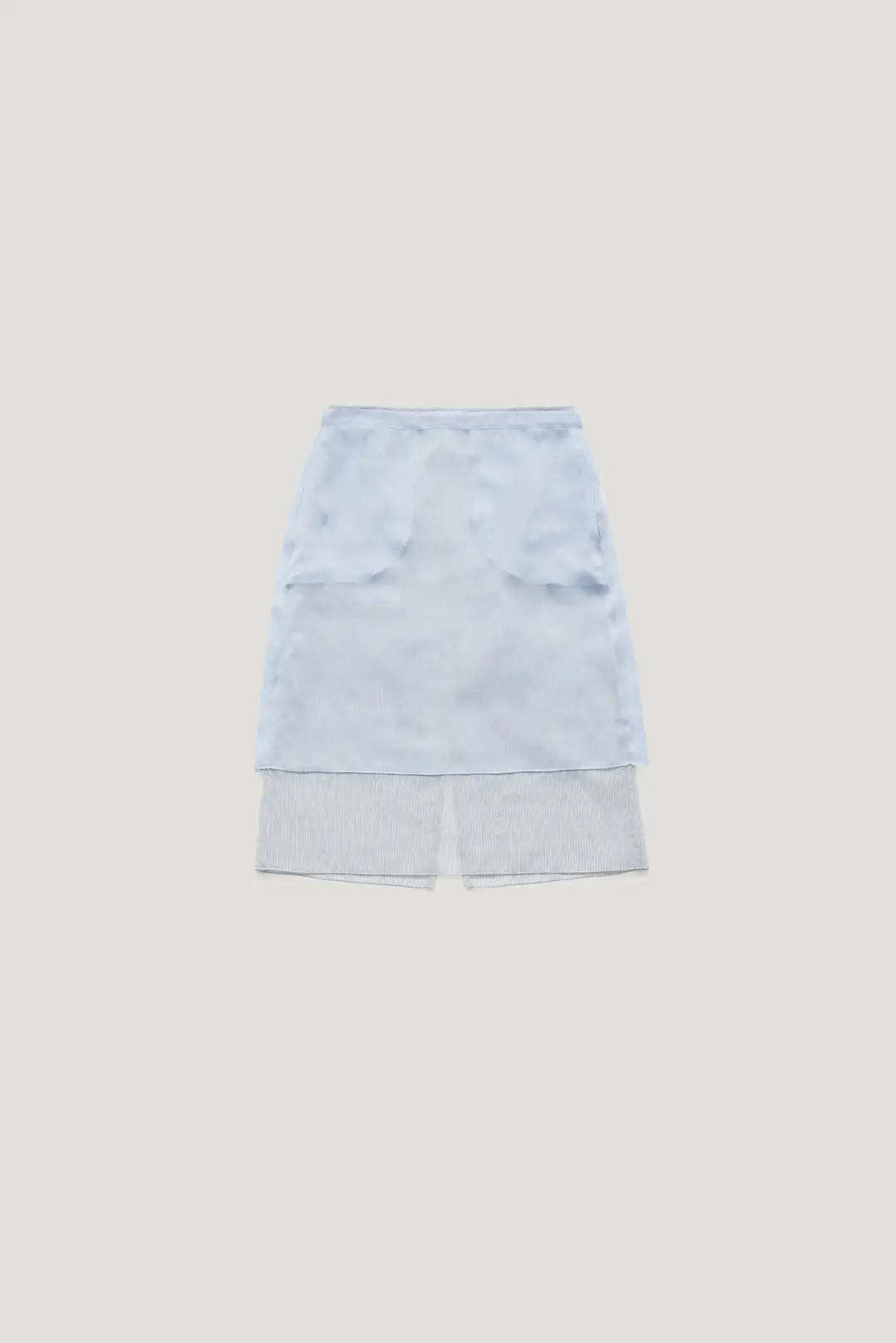 DOUBLE LAYERED SKIRT_LIGHT BLUE