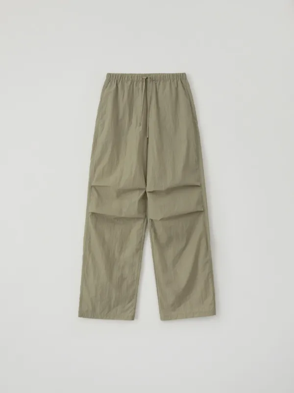 Parachute Nylon Pants(Sage Green)
