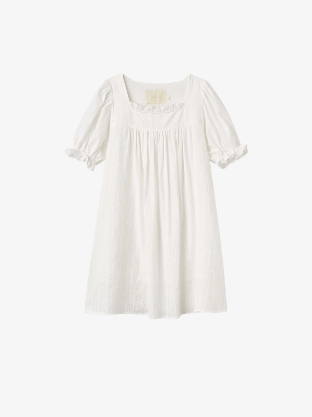 르니나 ROELLA babydoll mini dress_white 상품 이미지 1
