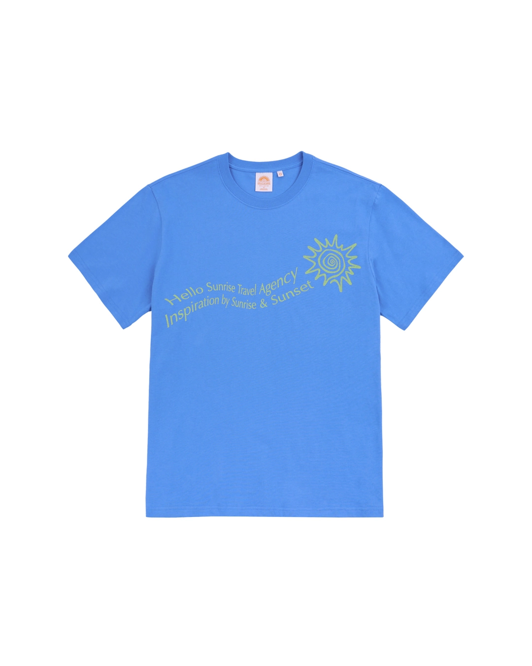 헬로선라이즈 HS Travel Agency Wave Logo Tee_Blue 상품 이미지 2