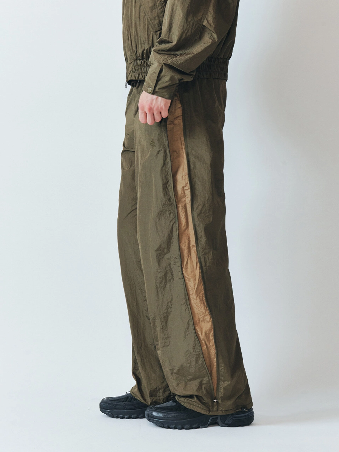 시티브리즈 나일론 2WAY 집업 팬츠_KHAKI 상품 이미지 1