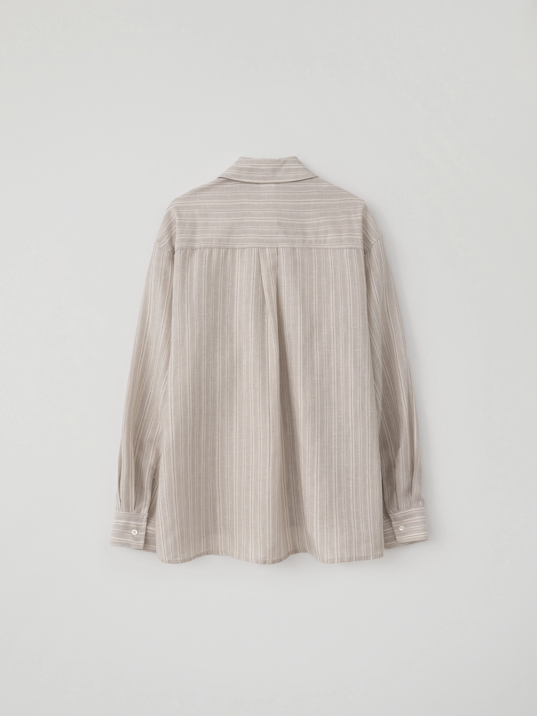 톨로 [1차 재입고] Striped Linen Shirt(Beige) 상품 이미지 3