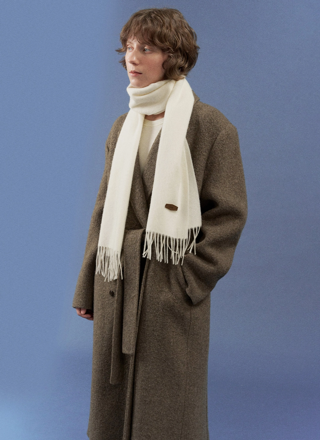 르닐 Demian Handmade Coat (Brown) 상품 이미지 3