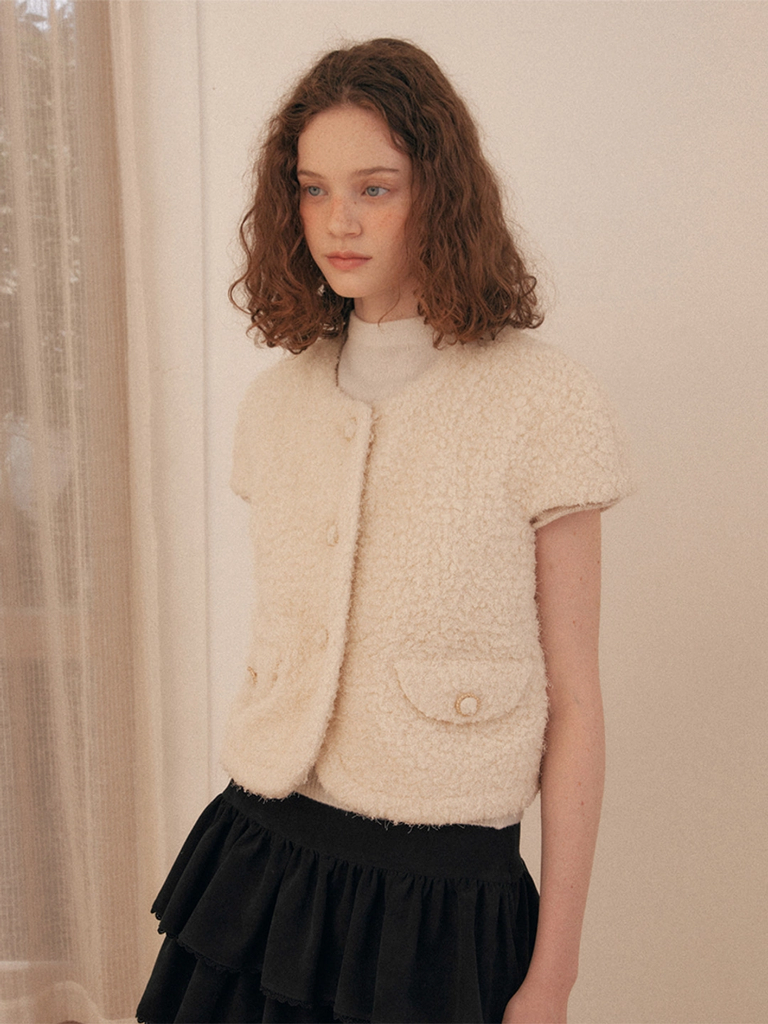플로움 Iconic Boucle Half Jacket 상품 이미지 2