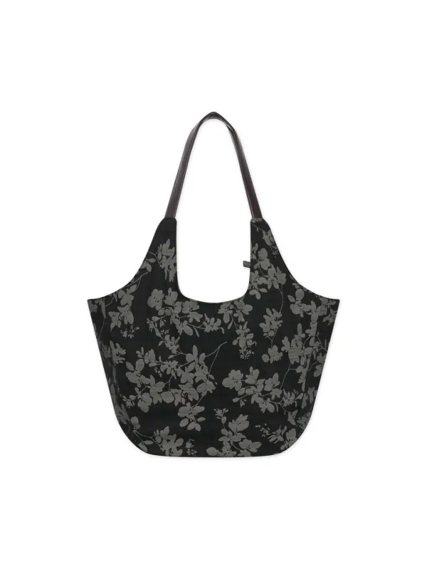 ✲2ND LARVE TOTE BAG KHAKI FLOWER *예약배송