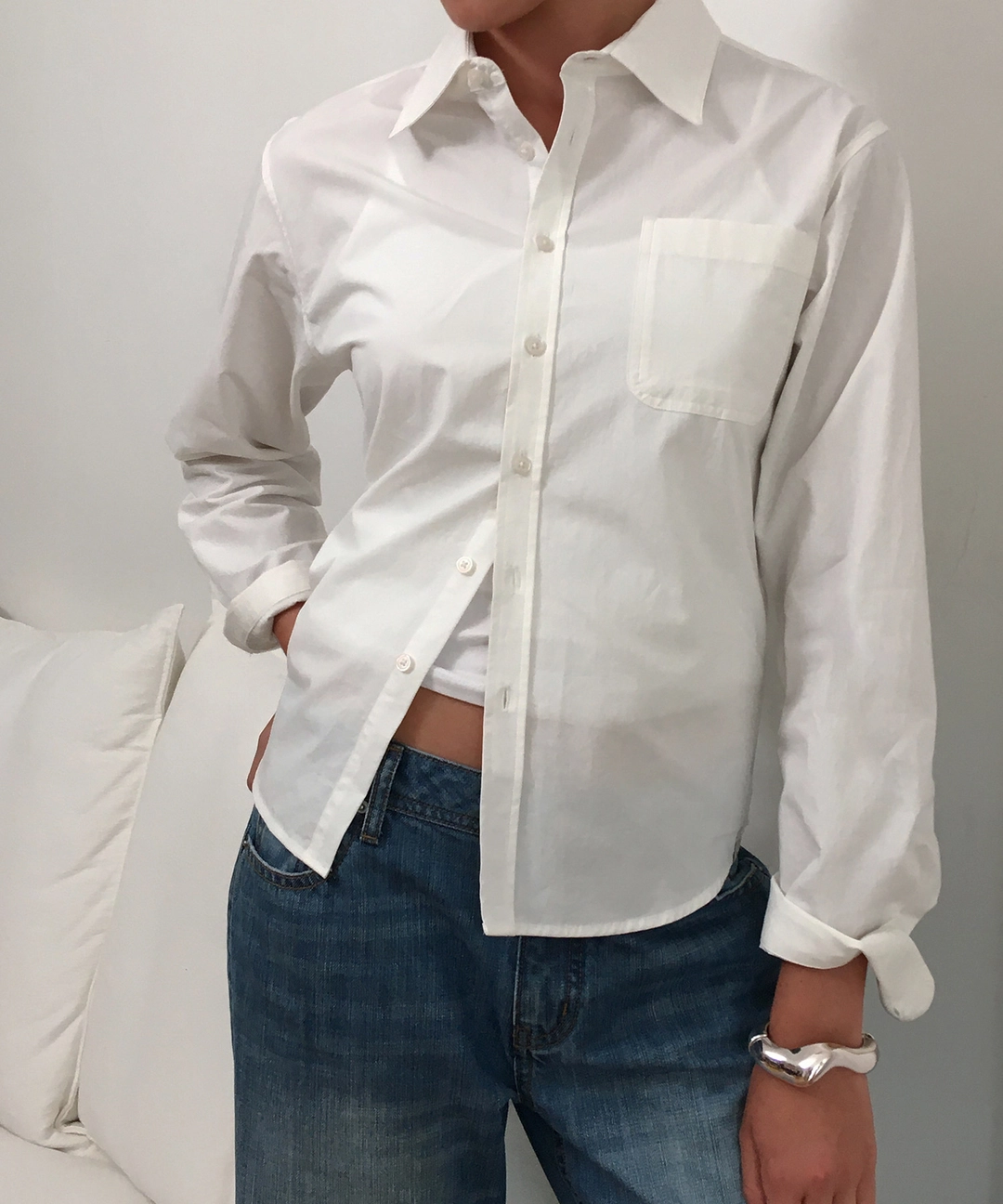 비터셀즈 Standard Essential Shirt-Ivory 상품 이미지 2