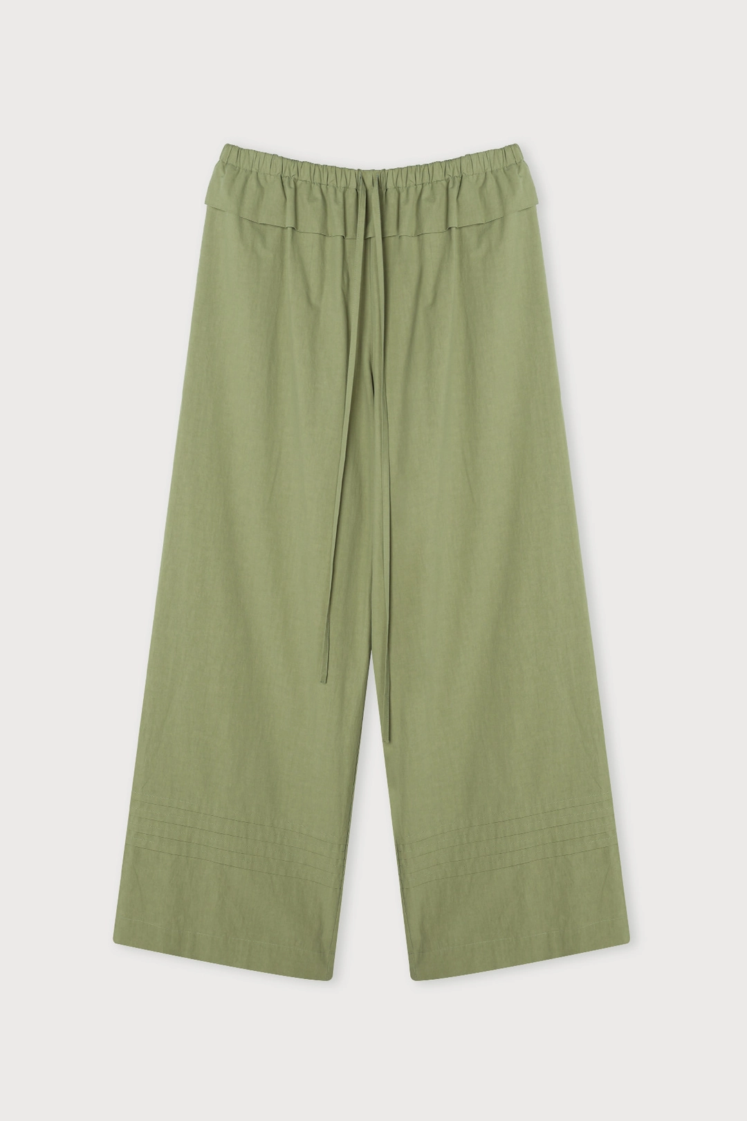 WAIST FLARE WIDE PANTS