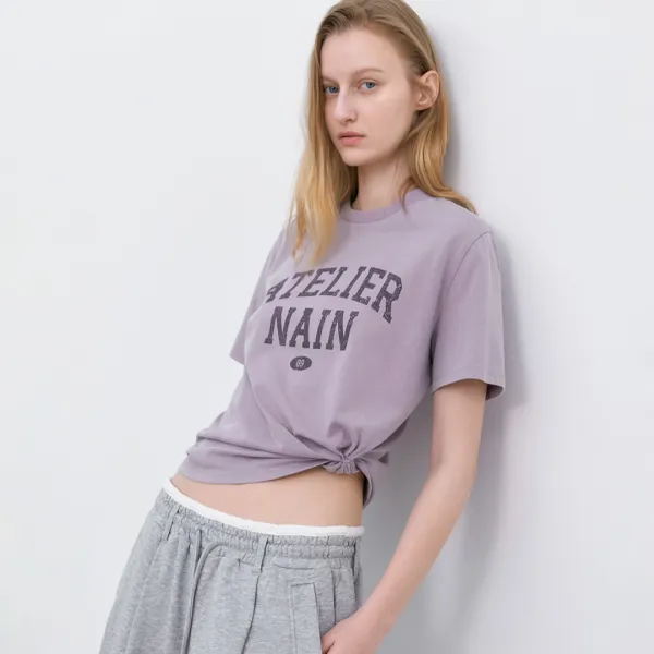 (T-7161)VINTAGE LOGO PIGMENT TEE