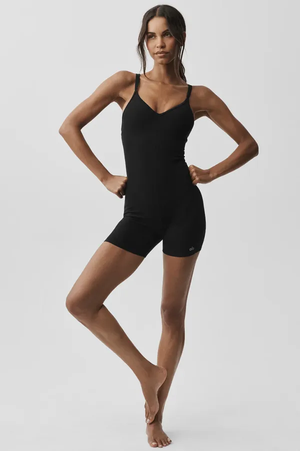 Alosoft Suns Out Onesie - Black